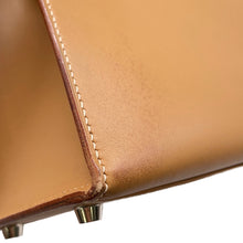 Load image into Gallery viewer, HERMES Kelly Sellier Natural Chamonix Leather Size 32
