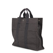 Load image into Gallery viewer, HERMES Her Line Tote Gray Canvas Size MM
