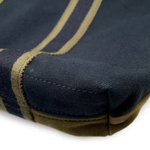 Load image into Gallery viewer, HERMES Fool Toe Kabas Green/Black Canvas
