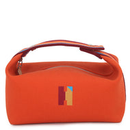 HERMES Brid-a-Black H Pavilion Orange・Feu Canvas Size PM