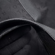 Load image into Gallery viewer, BVLGARI Logo Mania Tote Bag Black Canvas Leather
