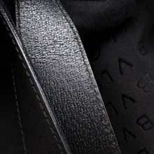 Load image into Gallery viewer, BVLGARI Logo Mania Tote Bag Black Canvas Leather
