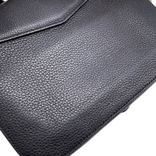 Load image into Gallery viewer, Bottega Veneta Mount Envelope Shoulder Bag Black Leather
