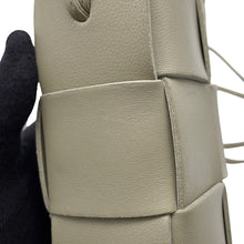 Load image into Gallery viewer, Bottega Veneta Cassette Phone Shoulder Bag Light Green Leather
