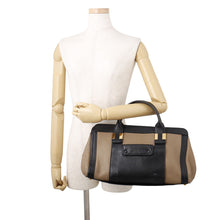 Load image into Gallery viewer, Chloe Alice 2way Shoulder Bag Black/Brown Leather
