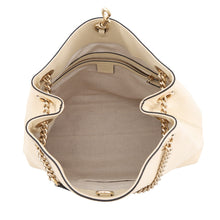 Load image into Gallery viewer, GUCCI Soho Interlocking G Chain Tote Bag Ivory536196 A7M0G 9522 Leather
