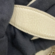 Load image into Gallery viewer, GUCCI Soho Interlocking G Chain Tote Bag Ivory536196 A7M0G 9522 Leather

