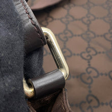 Load image into Gallery viewer, GUCCI GGNylon Shoulder Bag Brown190628 Nylon
