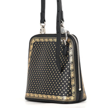 Load image into Gallery viewer, GUCCI GUCCY SEGA Print Mini Shoulder Bag Black511189 Leather
