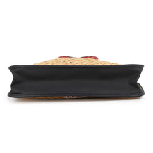 Load image into Gallery viewer, GUCCI Children's 3D Apple Tote Beige/Black648841 Raffia Leather

