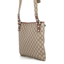 Load image into Gallery viewer, GUCCI GG Plus Shoulder Bag Brown246412 GG Supreme Leather
