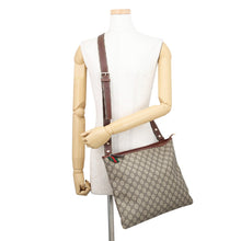 Load image into Gallery viewer, GUCCI GG Plus Shoulder Bag Brown246412 GG Supreme Leather
