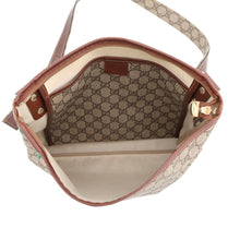 Load image into Gallery viewer, GUCCI GG Plus Shoulder Bag Brown246412 GG Supreme Leather
