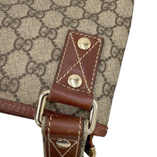 Load image into Gallery viewer, GUCCI GG Plus Shoulder Bag Brown246412 GG Supreme Leather
