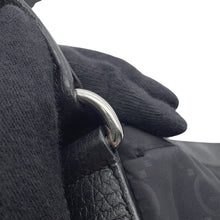 将图像加载到图库查看器中，GUCCI GGNylon Shoulder Bag Black510339 GGNylon Leather
