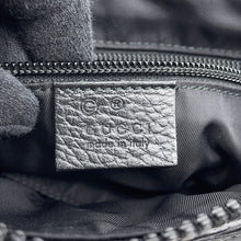 将图像加载到图库查看器中，GUCCI GGNylon Shoulder Bag Black510339 GGNylon Leather
