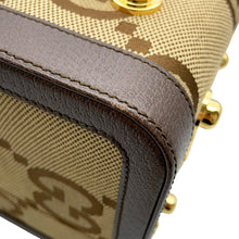 Load image into Gallery viewer, GUCCI Jumbo GG Medium Rigid Suitcase Brown722179 Canvas Leather
