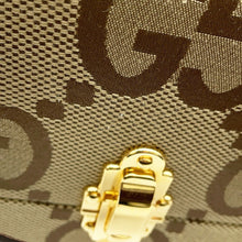 Load image into Gallery viewer, GUCCI Jumbo GG Medium Rigid Suitcase Brown722179 Canvas Leather
