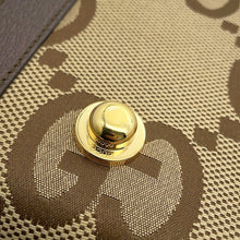 Load image into Gallery viewer, GUCCI Jumbo GG Medium Rigid Suitcase Brown722179 Canvas Leather
