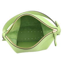 Load image into Gallery viewer, Delvaux Pin Swing 2-Way Bag AloeAA0601AQY060ODO Leather
