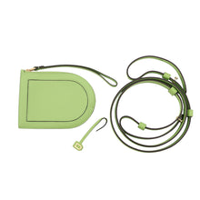 Load image into Gallery viewer, Delvaux Pin Swing 2-Way Bag AloeAA0601AQY060ODO Leather
