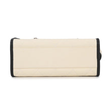 Load image into Gallery viewer, CHANEL Deauville Bowling Bag White/BlackA92757 Caviar Leather
