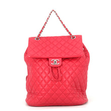 Load image into Gallery viewer, CHANEL Matelasse Backpack RedA91121 Lambskin
