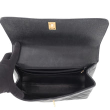 Load image into Gallery viewer, CHANEL Matelasse Handbag BlackA12397 Caviar Leather
