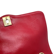 Load image into Gallery viewer, CHANEL Matelasse ChainShoulder Bag Red shiny calf Size 20
