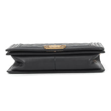 Load image into Gallery viewer, CHANEL Boy Chanel ChainShoulder Bag BlackA67086 Lambskin Size 25
