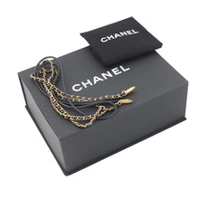 将图像加载到图库查看器中，CHANEL CHANEL22 ChainShoulder Bag BlackAS3980 Shiny Calf Leather Size Mini
