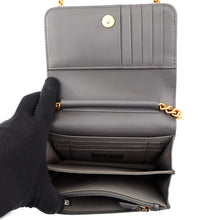Load image into Gallery viewer, CHANEL Boy Chanel Chain Wallet GrayA67364 Caviar Leather
