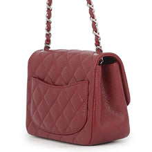 Load image into Gallery viewer, CHANEL Mini Matelasse Chain Shoulder Bag RedA35200 Caviar Leather
