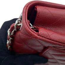 Load image into Gallery viewer, CHANEL Mini Matelasse Chain Shoulder Bag RedA35200 Caviar Leather
