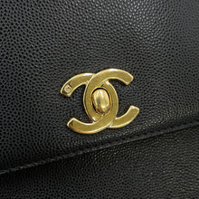 Load image into Gallery viewer, CHANEL Shoulder Bag Black Caviar Leather

