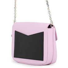 将图像加载到图库查看器中，Dior Turnlock Chain Wallet Pink Leather
