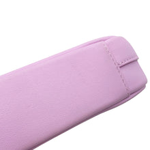 将图像加载到图库查看器中，Dior Turnlock Chain Wallet Pink Leather

