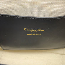 Load image into Gallery viewer, Dior Oblique Signature Bucket Bag NavyM2840UTZQ_M928 Canvas Leather Size Small
