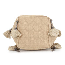 Load image into Gallery viewer, Dior D-BUBBLE Tassel Bucket Bag Beige Canvas
