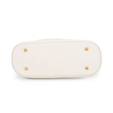 Load image into Gallery viewer, Dior SeDior CD Embossed Handbag WhiteM2271UBHA Leather Size Medium

