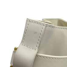 Load image into Gallery viewer, Dior SeDior CD Embossed Handbag WhiteM2271UBHA Leather Size Medium
