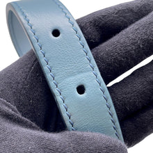 将图像加载到图库查看器中，TOD’S T-Timeless One-Shoulder Bag Light Blue Leather
