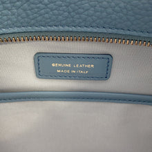 将图像加载到图库查看器中，TOD’S T-Timeless One-Shoulder Bag Light Blue Leather

