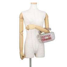 Load image into Gallery viewer, Valentino Garavani Studded ChainShoulder Bag Transparent Plastics
