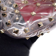 Load image into Gallery viewer, Valentino Garavani Studded ChainShoulder Bag Transparent Plastics

