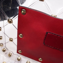 Load image into Gallery viewer, Valentino Garavani Studded ChainShoulder Bag Transparent Plastics
