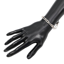 Load image into Gallery viewer, LOUIS VUITTON Sleek Monogram Bracelet Size MM1358M Ag925
