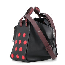 Load image into Gallery viewer, LOEWE Hammock mini Black/Red Leather Size Small
