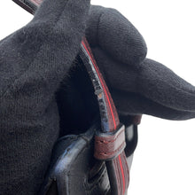 Load image into Gallery viewer, LOEWE Hammock mini Black/Red Leather Size Small
