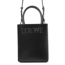 Load image into Gallery viewer, LOEWE Stanbird 2-way Handbag BlackA933S30X01 Leather
